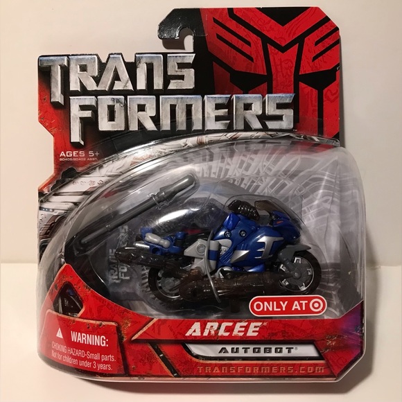 Hasbro TRANSFORMERS MOVIE ARCEE DELUXE & TARGET Scout Motorcycle G1 Toy Takara 1 - Picture 8 of 13